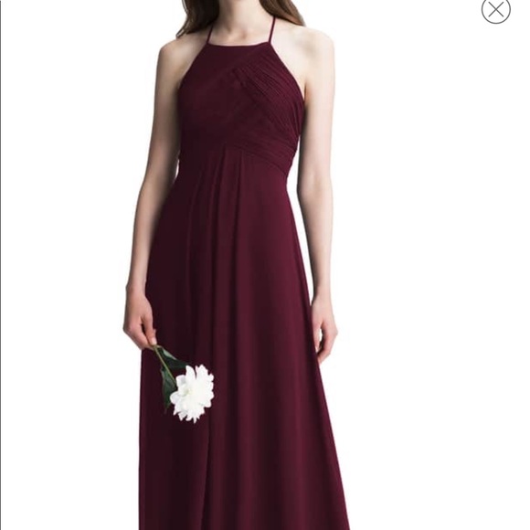 Bill Levkoff Dresses & Skirts - Bill Levkoff Bridesmaids Dress Maroon Long Size 12